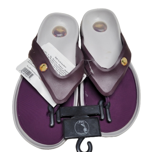 Women's  Original Flip Flops Thong Sandals Sz 10 Width - Picture 5 of 13